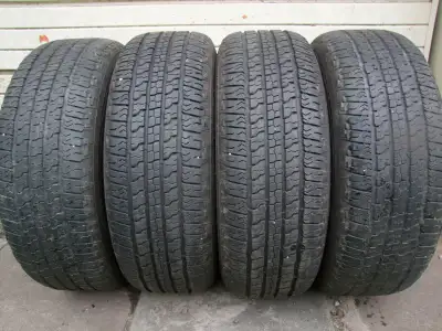 4-275/65R18 GOODYEAR WRANGLER ALL SEASONS LIKE NEW These are premium quality, made in Canada, Goodye...