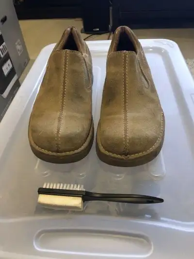 Suede shoes by Aldo men’s size 10, View more