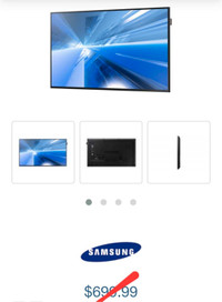SAMSUNG 40" COMMERCIAL TVS 1080P FOR ONLY $129.99