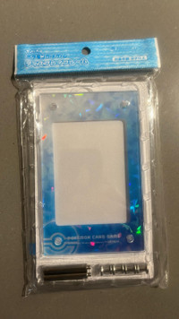 Pokemon Center Official Card Game Acrylic Display Case - Blue
