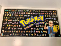 Vintage Hasbro 1999 Pokemon Master Trainer Board Game Complete