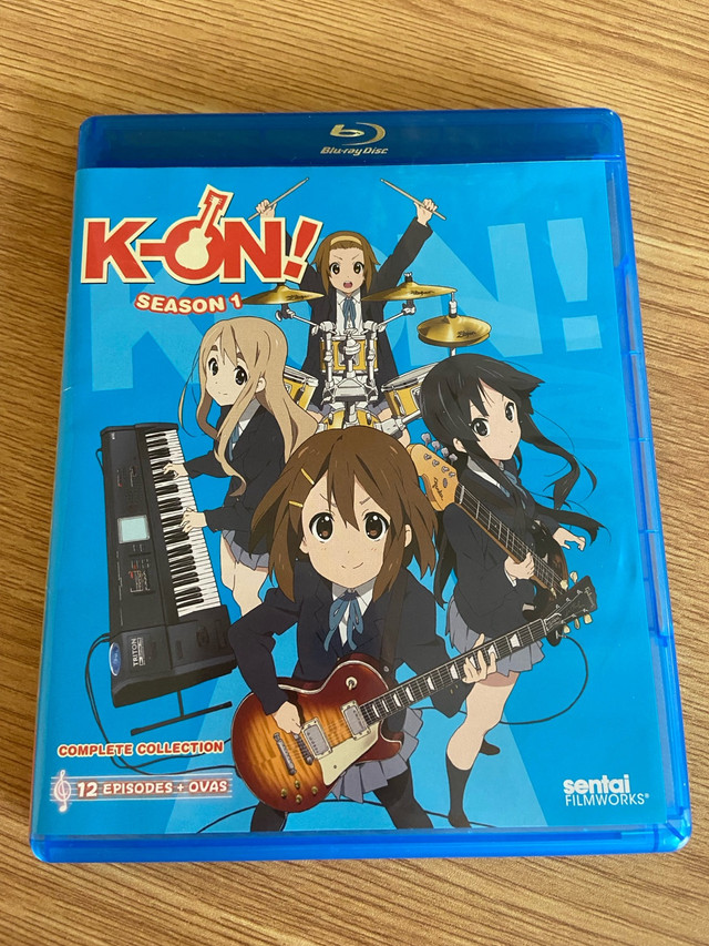Anime K-ON! Saison 1  Blu-ray dans CD, DVD et Blu-ray  à Saint-Hyacinthe