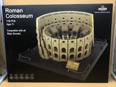 Roman Colosseum Building Block Set – 1756 pcs, View more