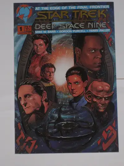 Malibu Comics Star Trek: Deep Space Nine#1 comic book, View more