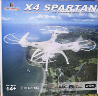 Dynamic Aerial Systems X4 Spartan 2.4GHz 4CH 6-Axis Gyro RC Quad