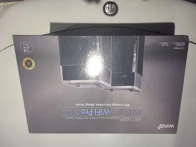 ASUS Zen WiFi 6 Pro XT Wireless Router Tri-band Mesh System, View more