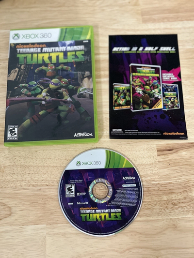 Like New Complete Teenage Mutant Ninja Turtles Xbox 360 $25, View more