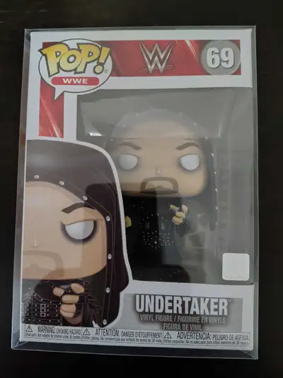 Official Funko Pop! WWE Undertaker #69 vinyl figure, View more