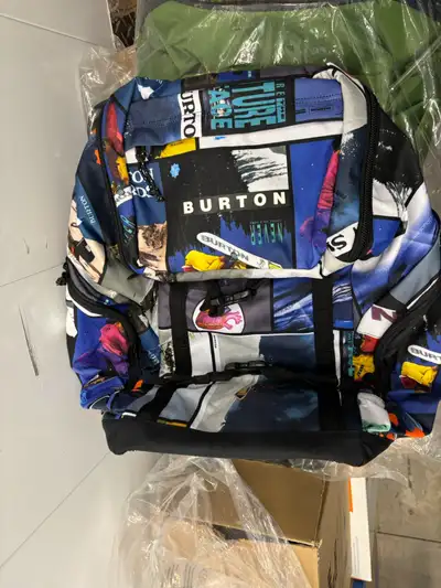 New Burton Booter 40L Backpack Ski Gear Storage Bag $100 Snowboard Gear Storage Bag. Day-trip garage...