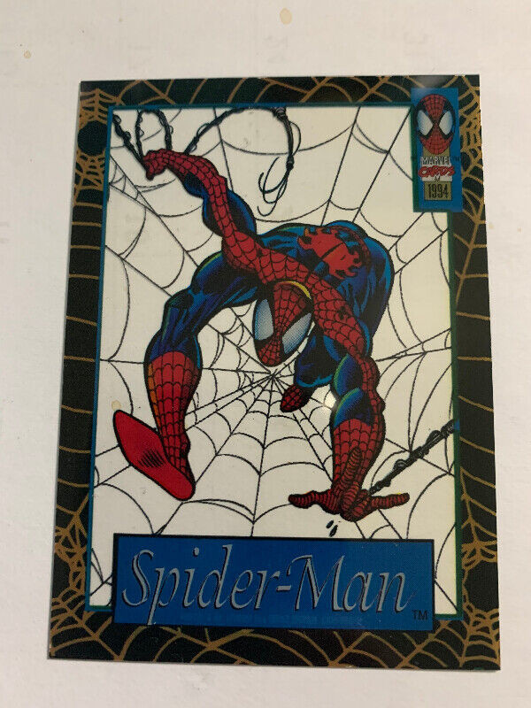 1994 Fleer Marvel Suspended Animation #7 Spider-Man Chase Card dans Art et objets de collection  à Longueuil/Rive Sud - Image 2