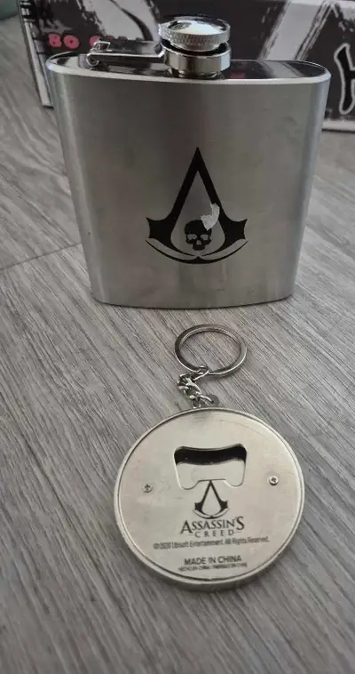 Assassin Creed flask & bottle opener , View more
