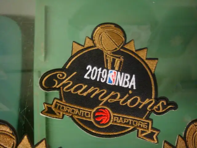 2019 NBA Basketball Toronto Raptors Champions Patches in Arts & Collectibles in Brantford - Image 4
