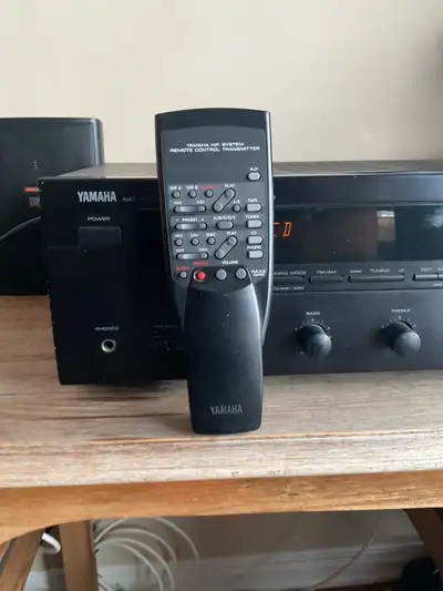 Yamaha Natural Sound Stereo Receiver RX-395, View more