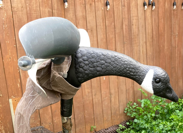 Goose decoy spinner in Fishing, Camping & Outdoors in City of Toronto