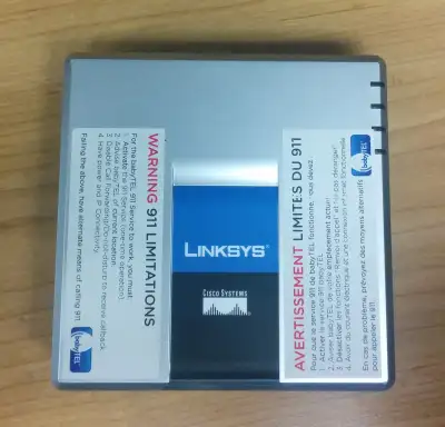 Linksys SPA2102 VoIP adapter, View more
