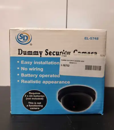 Dummy Security Camera EL-5748, View more