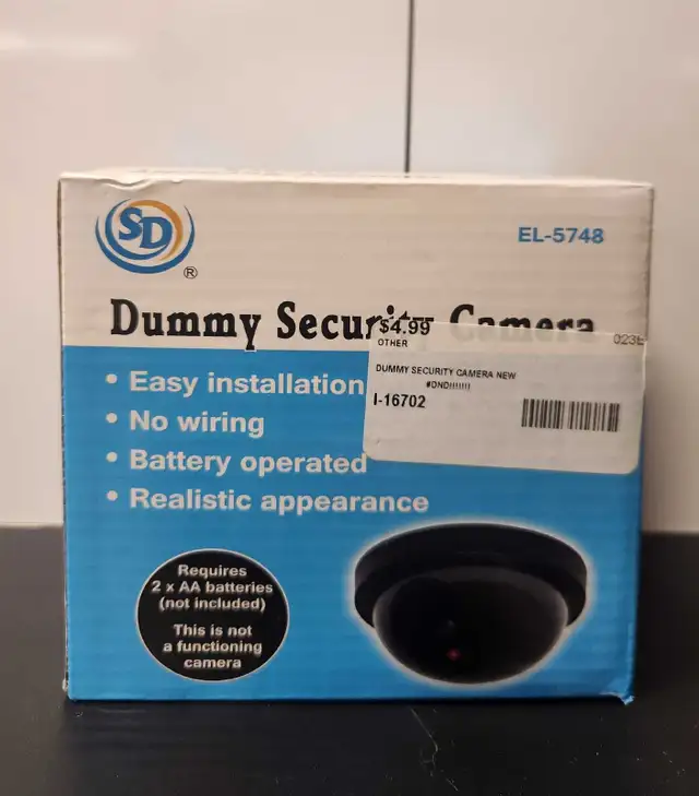 Dummy Security Camera EL-5748