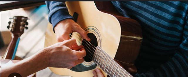 Guitar lessons available (online or face to face) in Music Lessons in Markham / York Region