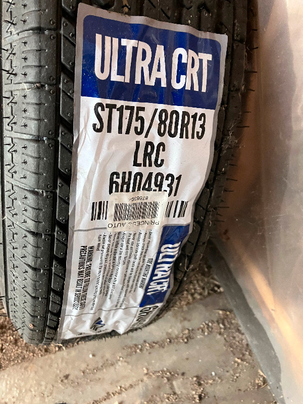 Trailer Tire Rim ST175 80 R13 ULTRA CRT Princess Auto Tires & Rims