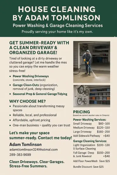 Looking to have a clean and organized garage this summer? Want your garage and driveway to look clea...