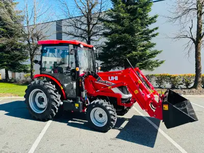 Package $ 42,900 Includes: Front End Loader (660lb Capacity) + Your Choice of Any 4 Attachments from...