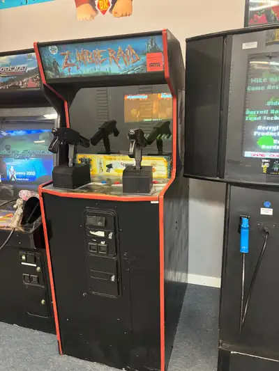 Zombie Raid By Sammy 2 player arcade game, View more