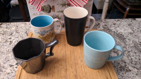 Starbucks (3), Indigo (1) Mugs