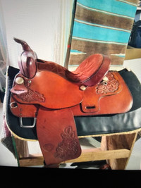 For sale beautiful western equitation saddle 