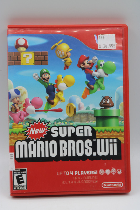 New Super Mario Bros. Wii (#156) in Nintendo Wii in City of Halifax