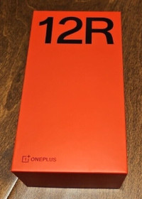 New Oneplus 12R 128GB Black with warranty