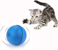 OFKPO Balles interactives pour chat - Jouet pour chat - Bleu