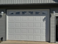 Large Garage Door 12 w x 8’9” h