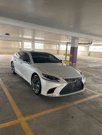 2018 Lexus LS 500 AWD w/ Luxury Package Pearl White for sale