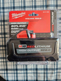Milwaukee M18 Red Lithium High Output XC6.0 battery