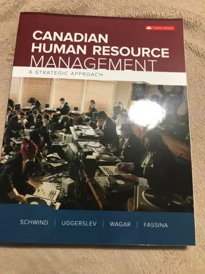 Canadian Human Resource Management 12th edition, View more