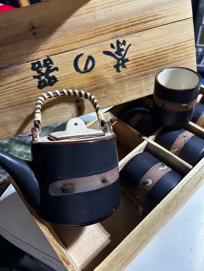 Asian Tea set - unused, View more