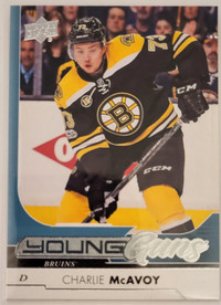 Charlie McAvoy Young Guns Rookie 