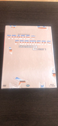 Transformers season 2 part 1 DVD