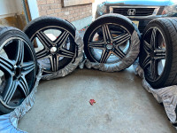 MERCEDES BENZ AMG RIMS WITH TIRES 235/40/R18