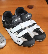 Giro MTB cycling shoes size 12 gravel road clip in bike velo