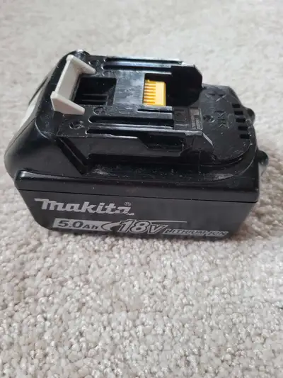 2 Makita batteries for Makita power tools, View more