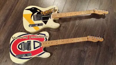 NHL Fender Telecaster Guitar, View more