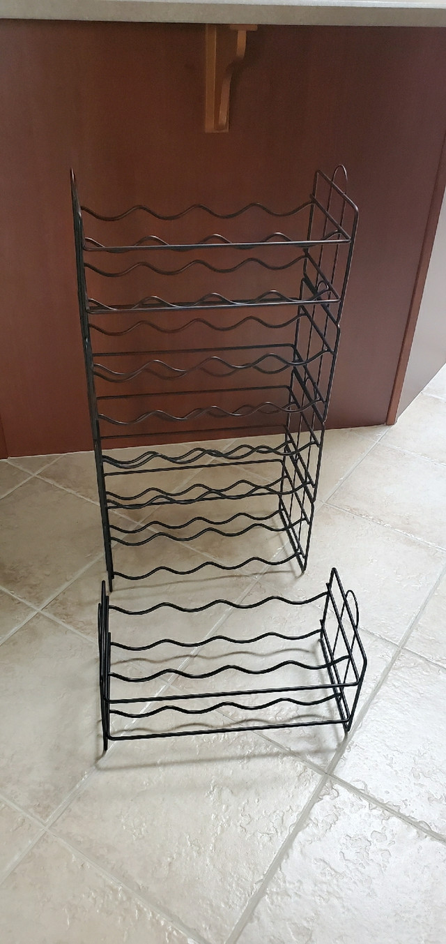 Wine Rack(s)- Stackable- 5 sections  in Kitchen & Dining Wares in Edmonton - Image 2