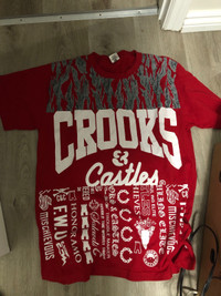 Crooks&castles brand new shirt 10$ 