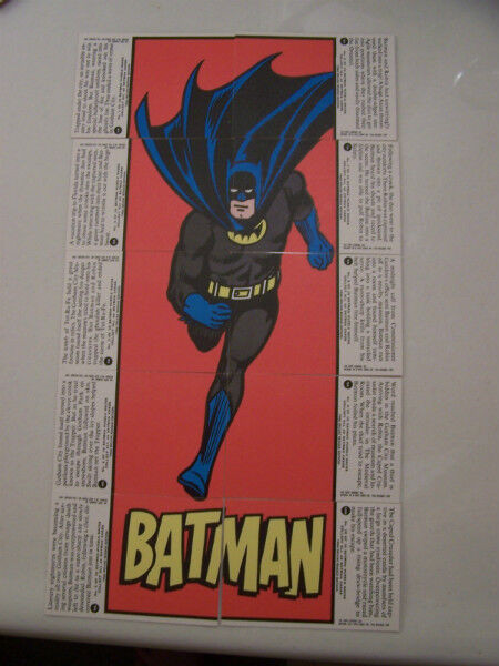 1989 REISSUE 1966 BATMAN RED BAT 44 CARD SET in Arts & Collectibles in Oakville / Halton Region - Image 3