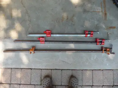 3 – ¾” Diameter Pipe Clamps, View more