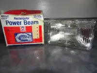 Rectangular High Beam Headlight for a 4-Headlamp system.
