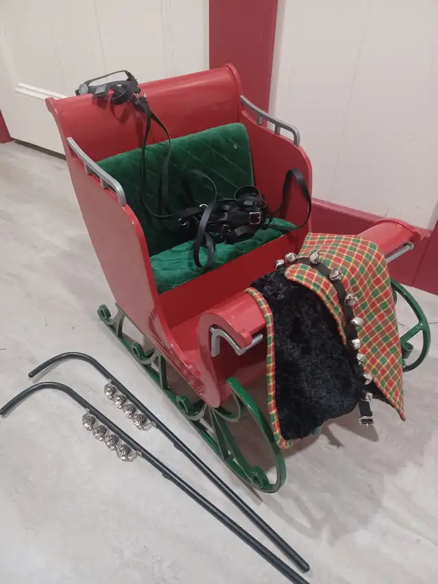 American Girl Samantha Central Park Sleigh sled for 18" dolls