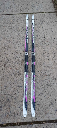 Cross country skis and NNN bindings