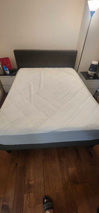 Bed and Mattress(Sleep Country) for Sale